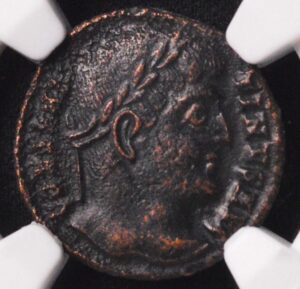 Constantine the Great Graded Bronze Coin BEAUTIFUL Detail NGC Genuine