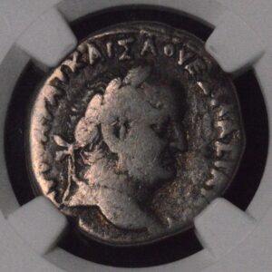 Emperor Vespasian Rome 79 AD Antioch, Syria Tetradrachm NGC Fine