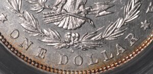 1880/7-O $1 Morgan Silver Dollar VAM-6A SEGS PL