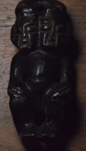REAL & RARE METEORITE FIGURINE