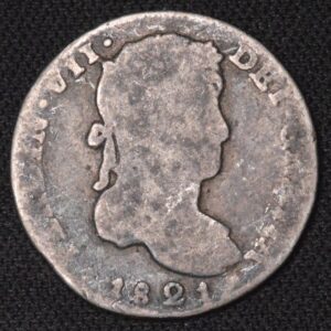 1821 Mexican Reale Silver
