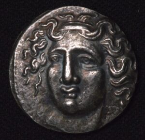 Ancient Caria Islands, Rhodos ft. Helios Obverse BEAUTIFUL MODERN