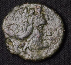 Thrace Coin of Dionysus God of Wine!