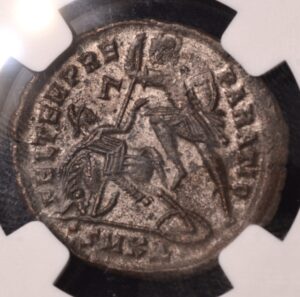 ROMAN EMPIRE CONSTANTIUS II (A.D 337-361) AE CENTENIONALIS NGC CHOICE VF