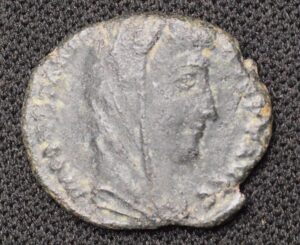 Posthumous Struck Roman Coin of Constantine I "The Great" by Antioch Mint. 1.4g, 16mm
