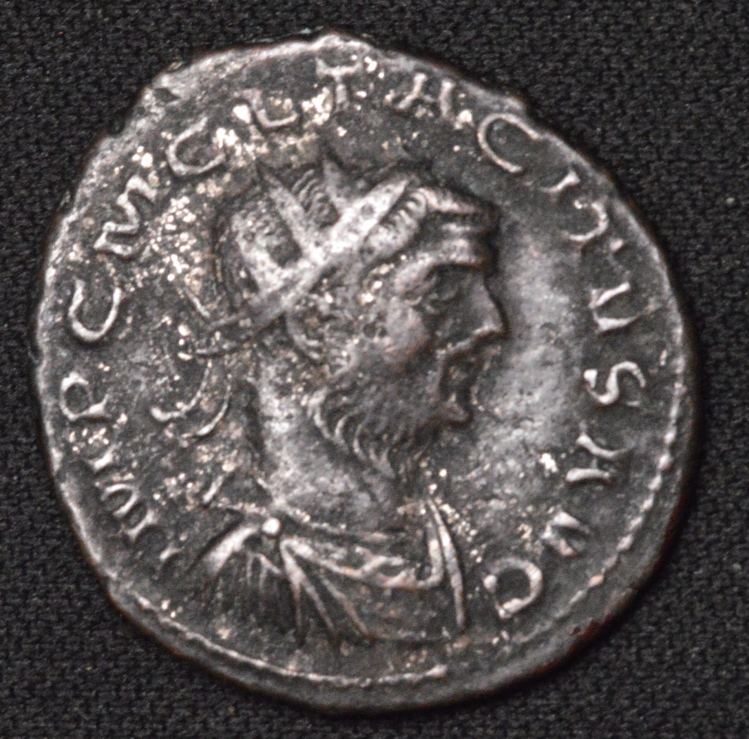 Emperor Tacitus (275-276 A.D) Silvered Antoninianus (23mm, 4.28g) Antioch Mint!