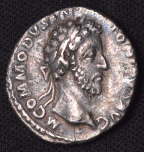 ONE OF OUR NICEST TONED EMPEROR COMMODOUS SILVER DENARIUS COINS!
