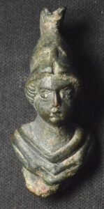 Minerva Goddess of Wisdom Statuette from Ancient Rome