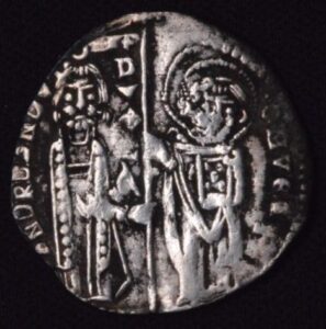 WORN VENCIAN (VENICE, ITALY) SILVER GROSSO
